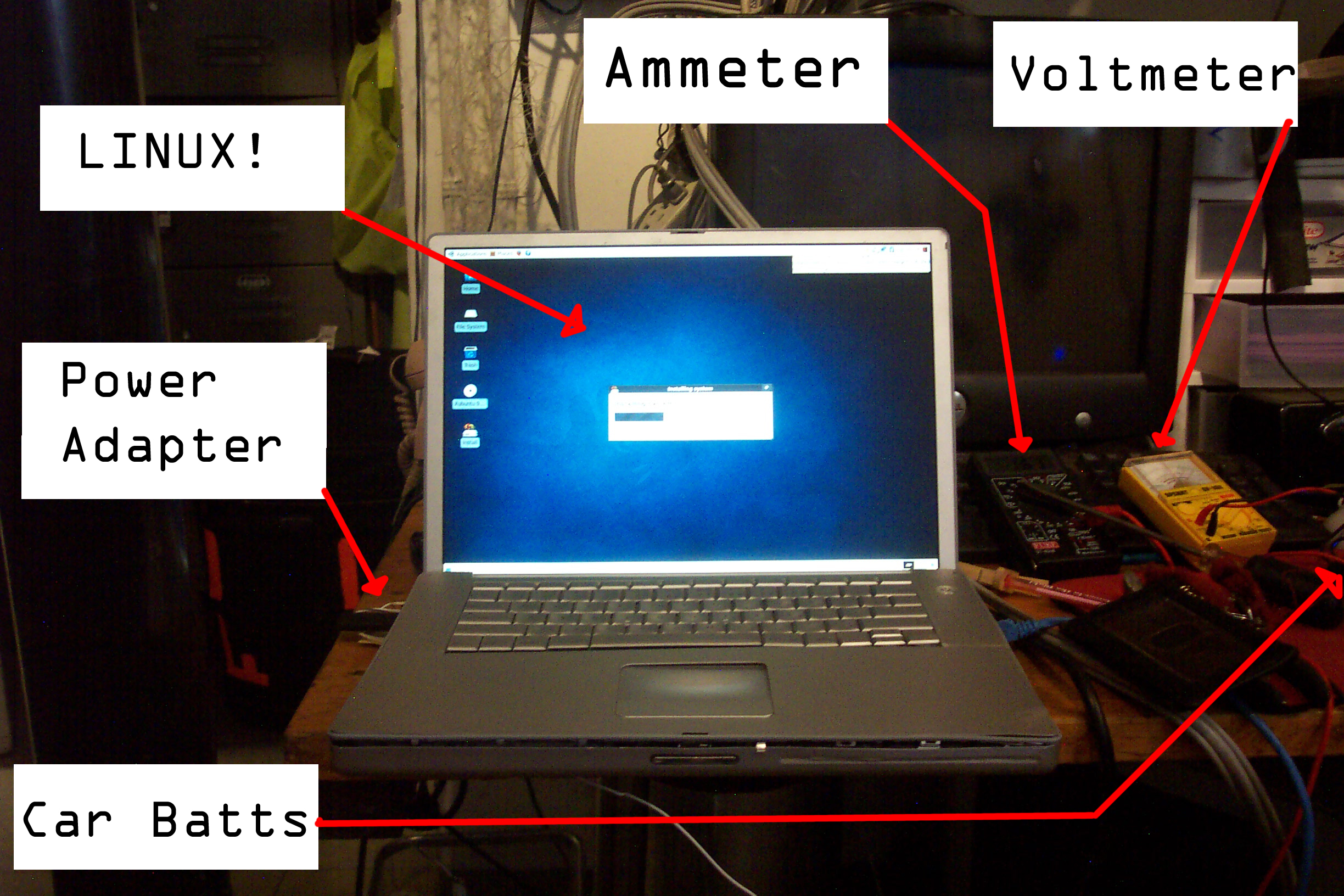 Macbook Battery also charges!