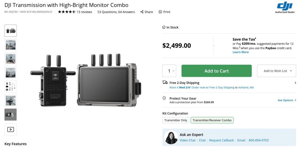 DJI Radio Prices