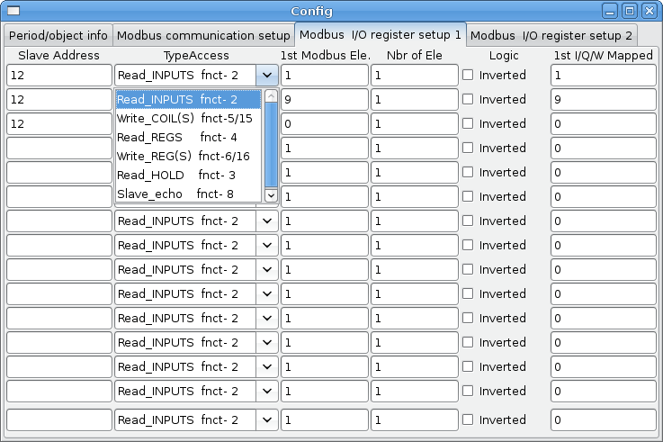 Input read 1. LINUXCNC Modbus. Линукс CNC на русском.